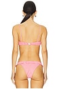 view 3 of 5 Esterel Bikini Top in Gingham Red