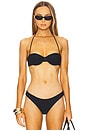 view 1 of 4 Chessa Bikini Top in Black