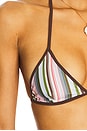 view 5 of 5 Ania Bikini Top in Meleu Stripe Multi