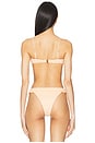 view 3 of 4 Esterel Bikini Top in Butter
