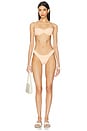 view 4 of 4 Esterel Bikini Top in Butter