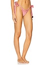 view 2 of 4 Costa Bikini Bottom in Puce