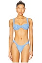view 1 of 4 TOP BIKINI EMILY in Soft Blue