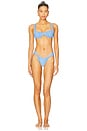 view 4 of 4 TOP BIKINI EMILY in Soft Blue
