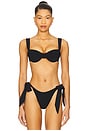 view 1 of 4 Sol Bikini Top in Black