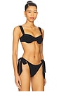 view 2 of 4 Sol Bikini Top in Black