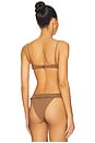 view 3 of 4 Esterel Bikini Top in Clay