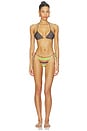 view 4 of 4 Bruna Bikini Bottom in Valencia Stripe