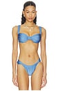 view 1 of 4 TOP BIKINI SOL in Sapphire