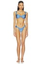 view 4 of 4 BAS DE MAILLOT DE BAIN ANDEZ in Sapphire