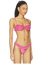 view 2 of 4 TOP BIKINI ESTEREL in Cerise