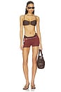 view 4 of 4 Maya Bikini Top in Cedar