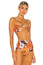 view 2 of 4 MALADY 탑 in Orange Isola Floral