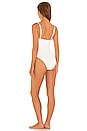 view 3 of 4 MAILLOT DE BAIN 1 PIÈCE BEA in Plain White Textured