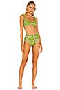 view 1 of 3 Frida Bikini Set in Le Bon Floral Apple Green