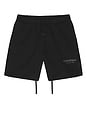 view 1 of 4 Soccer Fleece Shorts in Jet Black