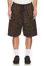 view 1 of 5 SHORTS DEPORTIVOS RELAXED in Brown