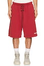 view 1 of 5 SHORTS DEPORTIVOS RELAXED in Crimson