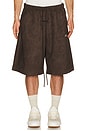 view 1 of 6 Signature Relaxed Short in Brown