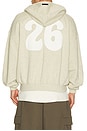 view 2 of 4 90's Zip-Up Hoodie in Washed Vanilla Heather