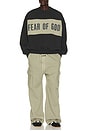 view 3 of 4 SUDADERA CROPPED in Iron Grey Heather & Seal Heather
