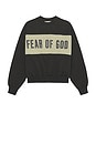 view 4 of 4 SUDADERA CROPPED in Iron Grey Heather & Seal Heather