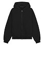 view 2 of 5 Heavy Fleece Fullzip Hoodie in Black
