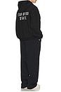 view 5 of 5 Heavy Fleece Fullzip Hoodie in Black