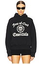 view 1 of 5 Heavy Fleece Vintage Shrunken Hoodie in Black