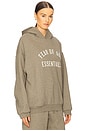 view 2 of 5 Fleece Hoodie in Heather Gray