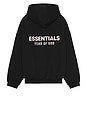 view 1 of 5 Fleece Hoodie in Black