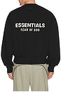 view 1 of 5 Fleece Crewneck in Black