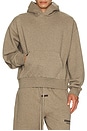 view 4 of 5 Classic Fit Fleece Hoodie in Homestead Heather