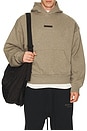 view 4 of 5 Classic Fit Fleece Hoodie in Homestead Heather