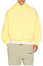 view 4 of 5 90S Fit Fleece Hoodie in Garden Yellow