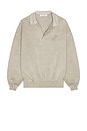 view 4 of 5 Classic Polo Sweatshirt in Smoke Grey
