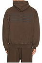 view 1 of 5 SWEAT À CAPUCHE 90'S in Brown