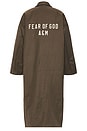 view 1 of 5 Textured Nylon Trench in Brown
