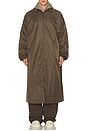 view 4 of 5 Textured Nylon Trench in Brown