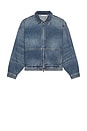 view 1 of 5 Denim Trucker Jacket in Classic Blue