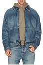view 4 of 5 Denim Trucker Jacket in Classic Blue