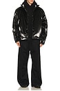 view 4 of 6 Puffer Jacket in Metallic Black