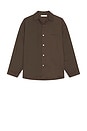 view 4 of 5 오버셔츠 in Brown