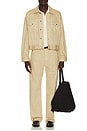 view 3 of 4 Classic Denim Jacket in Overdyed Dune