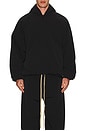 view 5 of 6 Military Nylon Hooded Jacket in Black