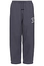 view 1 of 5 Fleece Relaxed Sweatpant in Marine