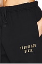 view 5 of 6 PANTALON SWEAT in Black