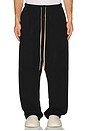 view 3 of 5 Brushed Relaxed Pant in Black