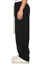 view 4 of 5 Brushed Relaxed Pant in Black