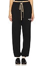 view 1 of 6 Fleece Essential Sweatpant in Black